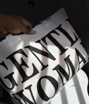 GENTLE WOMAN TOTE BAG