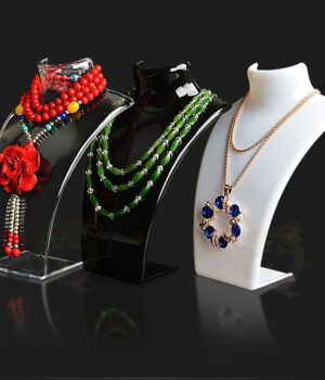 PLASTIC JEWELRY DISPLAY STAND