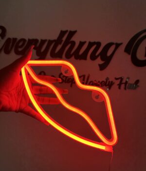 LIP SHAPE NEON LIGHT