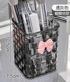 BOW BRUSH/PEN HOLDER - Black
