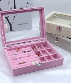 PINK JEWELRY ORGANIZER