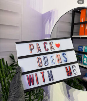 A4 BIG LETTER LIGHT BOX