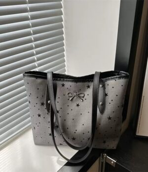 POKA DOT TOTE BAG