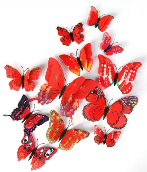 BUTTERFLY STICKER(12 pcs)