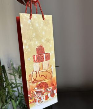 CHRISTMAS WINE BAG