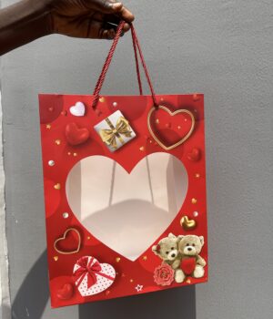 TRANSPARENT VAL GIFT BAG
