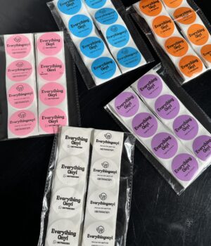 CUSTOMIZED BRAND STICKERS(50)