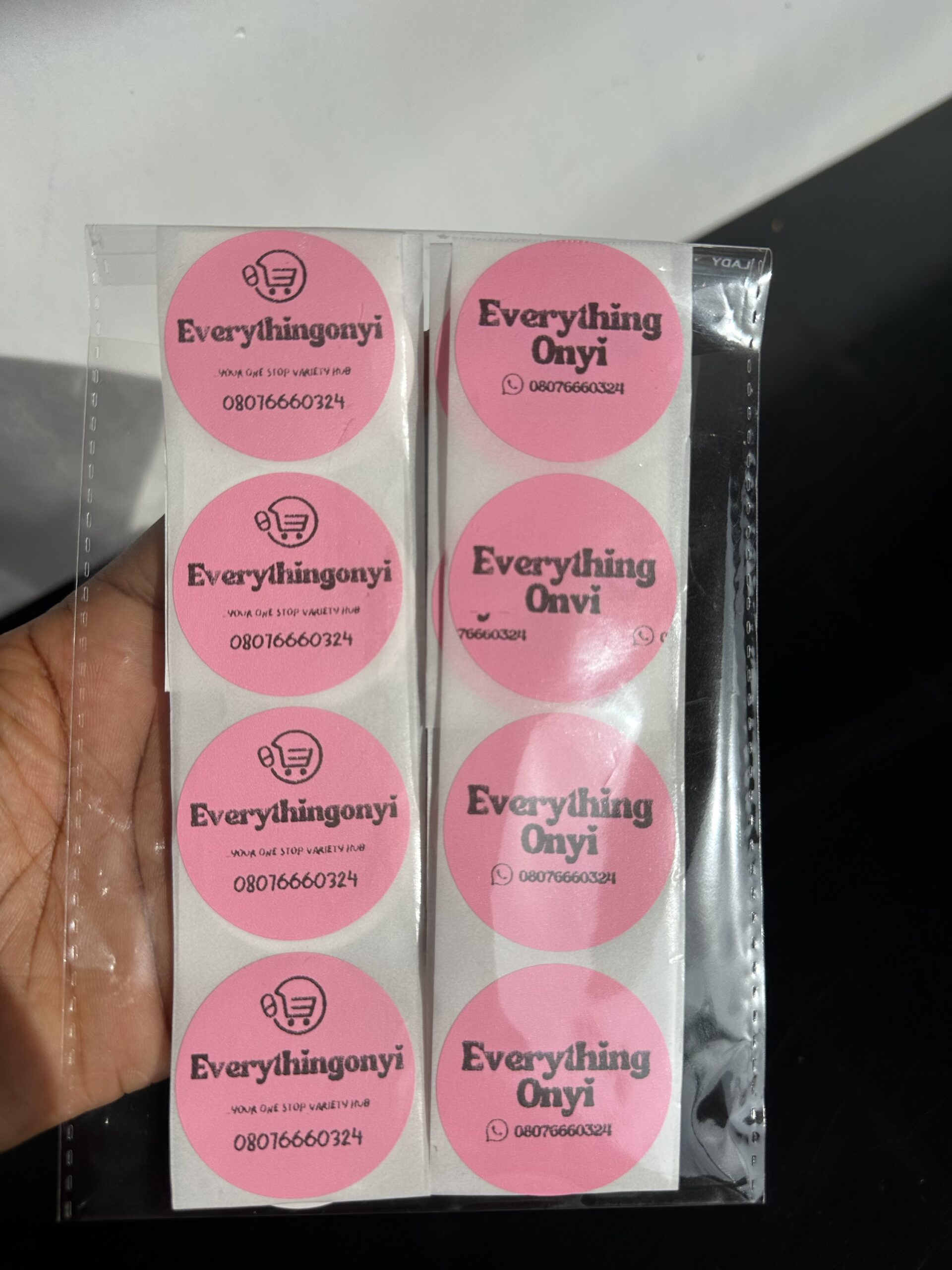 CUSTOMIZED BRAND STICKERS(50) - Image 3