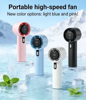 RECHARGEABLE TURBINE FAN