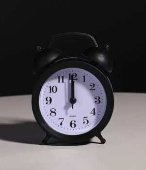 ROUND ALARM CLOCK
