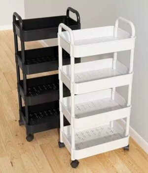 4 STEP STORAGE TROLLEY