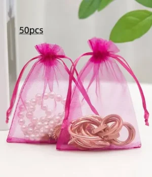 ORGANZA POUCH(50 PCS)